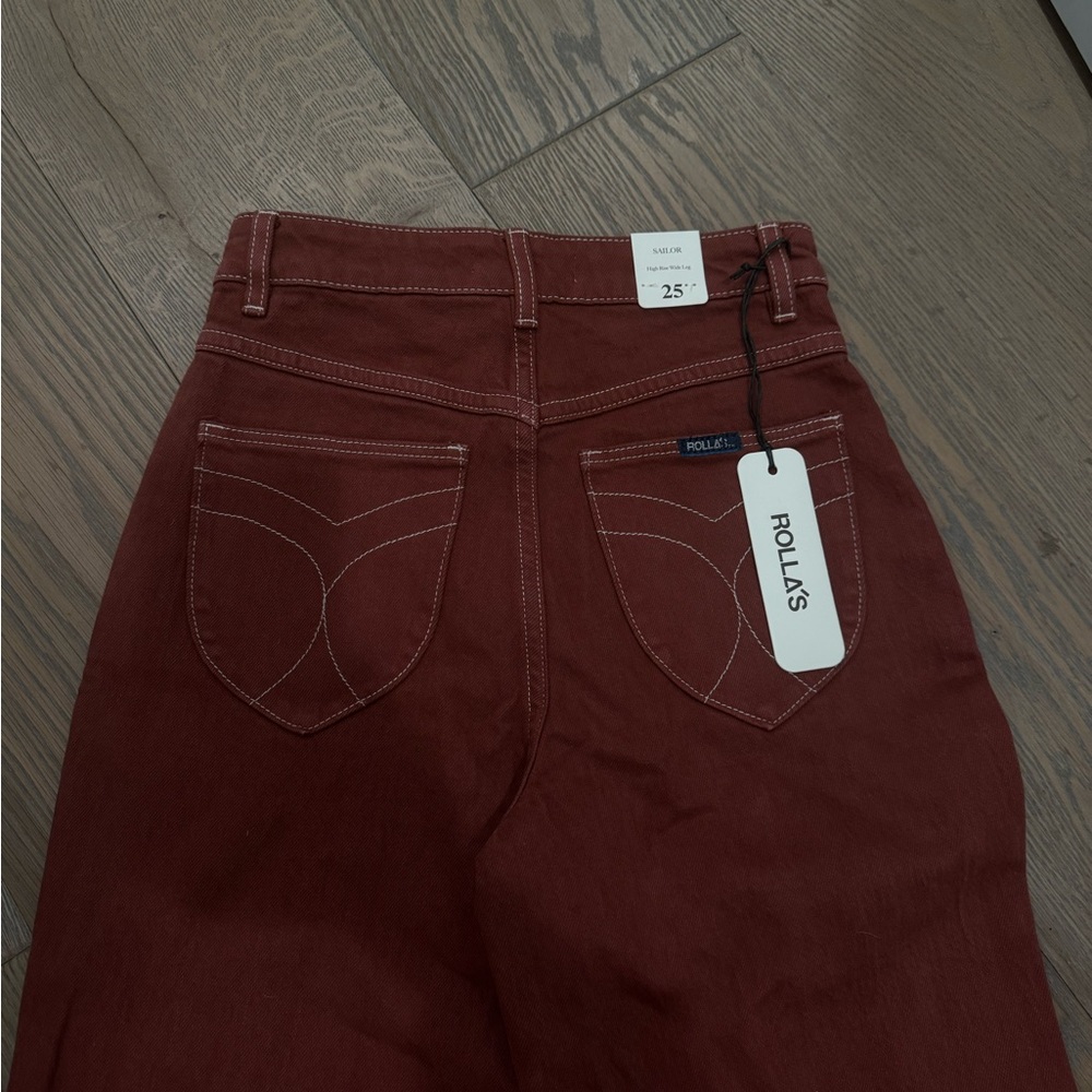 Rolla’s brand new with tags copper denim jeans